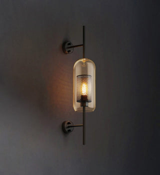 Luminara Brass Capsule Wall Sconce