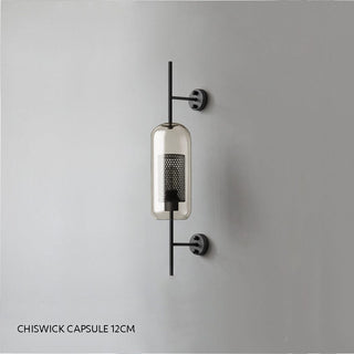 Luminara Brass Capsule Wall Sconce