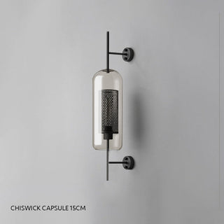 Luminara Brass Capsule Wall Sconce