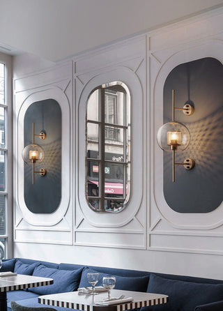 Luminara Brass Capsule Wall Sconce