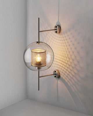 Luminara Brass Capsule Wall Sconce
