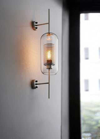Luminara Brass Capsule Wall Sconce