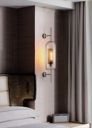 Luminara Brass Capsule Wall Sconce