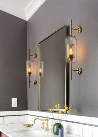 Luminara Brass Capsule Wall Sconce