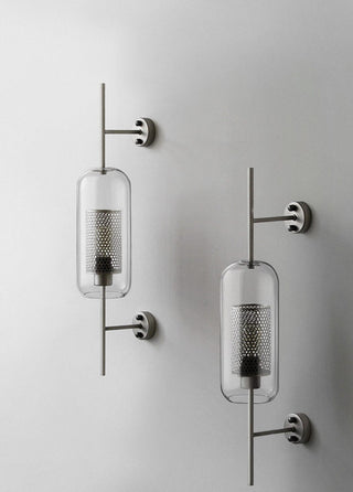 Luminara Brass Capsule Wall Sconce