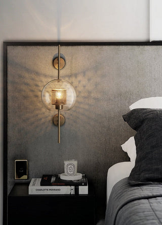 Luminara Brass Capsule Wall Sconce